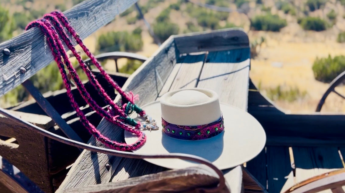 Silk and Mohair Reins ~ The Gossamer Cowgirl Collection